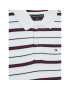 Tommy Hilfiger Polokošile Branted Td Stripe KB0KB07369 D Bílá Regular Fit - Pepit.cz