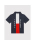 Tommy Hilfiger Polokošile Colorblock KN0KN01388 Tmavomodrá Regular Fit - Pepit.cz