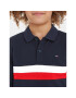 Tommy Hilfiger Polokošile Corporate Colorblock KB0KB08656 Tmavomodrá Regular Fit - Pepit.cz