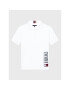 Tommy Hilfiger Polokošile Graphic KB0KB07730 D Bílá Regular Fit - Pepit.cz