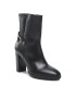 Tommy Hilfiger Polokozačky Belt High Heel Boot FW0FW06768 Černá - Pepit.cz