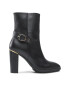 Tommy Hilfiger Polokozačky Belt High Heel Boot FW0FW06768 Černá - Pepit.cz