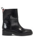 Tommy Hilfiger Polokozačky Cool Elevated Ankle Bootie FW0FW07487 Černá - Pepit.cz