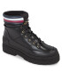 Tommy Hilfiger Polokozačky Corporate Feminine Outdoor Boot FW0FW07501 Černá - Pepit.cz