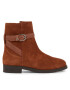 Tommy Hilfiger Polokozačky Elevated Essential Boot Suede FW0FW07482 Hnědá - Pepit.cz