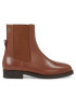 Tommy Hilfiger Polokozačky Elevated Essential Bootie FW0FW07483 Hnědá - Pepit.cz