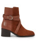 Tommy Hilfiger Polokozačky Elevated Essential Midheel Boot FW0FW07515 Hnědá - Pepit.cz