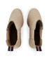 Tommy Hilfiger Polokozačky Essential Midheel Suede Bootie FW0FW07522 Béžová - Pepit.cz