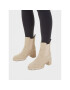 Tommy Hilfiger Polokozačky Essential Midheel Suede Bootie FW0FW07522 Béžová - Pepit.cz