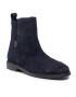 Tommy Hilfiger Polokozačky Essentials Flat Boot FW0FW06740 Tmavomodrá - Pepit.cz