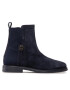 Tommy Hilfiger Polokozačky Essentials Flat Boot FW0FW06740 Tmavomodrá - Pepit.cz