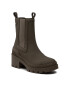 Tommy Hilfiger Polokozačky Heeled Chelsey Boot Bio FW0FW06677 Khaki - Pepit.cz