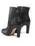 Tommy Hilfiger Polokozačky High Heel Leather Boot FW0FW06769 Černá - Pepit.cz