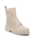 Tommy Hilfiger Polokozačky Lace Up Zip Boot Monogram FW0FW06849 Béžová - Pepit.cz