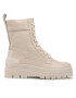 Tommy Hilfiger Polokozačky Lace Up Zip Boot Monogram FW0FW06849 Béžová - Pepit.cz