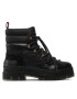 Tommy Hilfiger Polokozačky Laced Outdoor Boot FW0FW06610 Černá - Pepit.cz