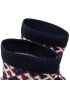 Tommy Hilfiger Polokozačky Monogram Bootie FW0FW06823 Tmavomodrá - Pepit.cz