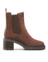 Tommy Hilfiger Polokozačky Outdoor Chelsea Mid Heel Boot FW0FW06619 Hnědá - Pepit.cz