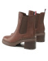 Tommy Hilfiger Polokozačky Outdoor Chelsea Mid Heel Boot FW0FW06737 Hnědá - Pepit.cz