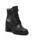 Tommy Hilfiger Polokozačky Outdoor Heel Lace Up Boot FW0FW06726 Černá - Pepit.cz