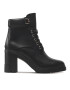 Tommy Hilfiger Polokozačky Outdoor Heel Lace Up Boot FW0FW06726 Černá - Pepit.cz