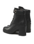 Tommy Hilfiger Polokozačky Outdoor Heel Lace Up Boot FW0FW06726 Černá - Pepit.cz