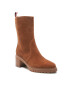 Tommy Hilfiger Polokozačky Outdoor Mid Heel Boot FW0FW06620 Hnědá - Pepit.cz