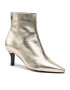 Tommy Hilfiger Polokozačky Pointy Heel Boot FW0FW07048 Zlatá - Pepit.cz