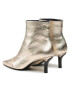 Tommy Hilfiger Polokozačky Pointy Heel Boot FW0FW07048 Zlatá - Pepit.cz