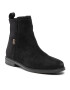 Tommy Hilfiger Polokozačky Th Essentials Flat Boot FW0FW05995 Černá - Pepit.cz