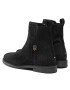 Tommy Hilfiger Polokozačky Th Essentials Flat Boot FW0FW05995 Černá - Pepit.cz