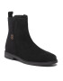 Tommy Hilfiger Polokozačky Th Essentials Flat Boot FW0FW06740 Černá - Pepit.cz