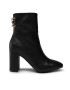 Tommy Hilfiger Polokozačky Th Hardware High Heel Bootie FW0FW06058 Černá - Pepit.cz