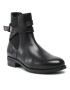 Tommy Hilfiger Polokozačky Th Hardware On Belt Flat Boot FW0FW05967 Černá - Pepit.cz