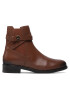 Tommy Hilfiger Polokozačky Th Hardware On Belt Flat Boot FW0FW05967 Hnědá - Pepit.cz