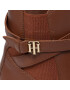 Tommy Hilfiger Polokozačky Th Hardware On Belt Flat Boot FW0FW05967 Hnědá - Pepit.cz