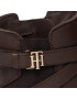 Tommy Hilfiger Polokozačky Th Hardware On Belt Flat Boot FW0FW05967 Hnědá - Pepit.cz