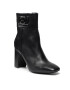 Tommy Hilfiger Polokozačky Th Hardware Square Toe Heel Boot FW0FW05999 Černá - Pepit.cz