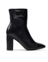 Tommy Hilfiger Polokozačky Th Hardware Square Toe Heel Boot FW0FW05999 Černá - Pepit.cz