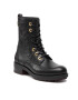 Tommy Hilfiger Polokozačky Th Monogram Biker Boot FW0FW06817 Černá - Pepit.cz