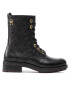 Tommy Hilfiger Polokozačky Th Monogram Biker Boot FW0FW06817 Černá - Pepit.cz