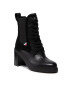 Tommy Hilfiger Polokozačky Th Outdoor Heel Lace Up Boot FW0FW05942 Černá - Pepit.cz