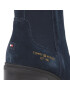 Tommy Hilfiger Polokozačky Th Outdoor High Heel Boot FW0FW05998 Tmavomodrá - Pepit.cz