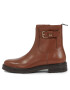 Tommy Hilfiger Polokozačky Thermo Leather Belt Bootie FW0FW07479 Hnědá - Pepit.cz