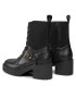 Tommy Hilfiger Polokozačky Tommy Belt Leather Boot FW0FW07526 Černá - Pepit.cz