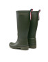 Tommy Hilfiger Polokozačky Tommy Rubberboot FW0FW07665 Khaki - Pepit.cz