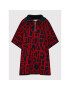 Tommy Hilfiger Pončo Spell Out WW0WW32297 Tmavomodrá Oversize - Pepit.cz