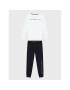 Tommy Hilfiger Pyžamo Basic UB0UB00406 Bílá Regular Fit - Pepit.cz