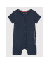 Tommy Hilfiger Romper Essential KN0KN01424 Tmavomodrá Regular Fit - Pepit.cz