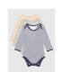 Tommy Hilfiger Sada 3 kusů dětského body Baby Giftpack KN0KN01374 Barevná - Pepit.cz